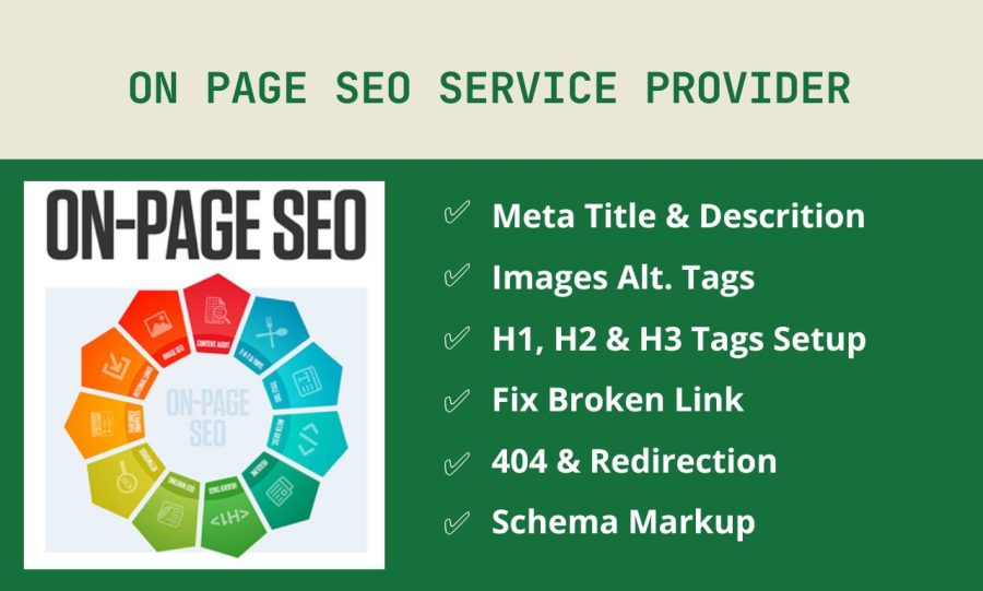 Complete On Page SEO Service for Your Website or Web Page