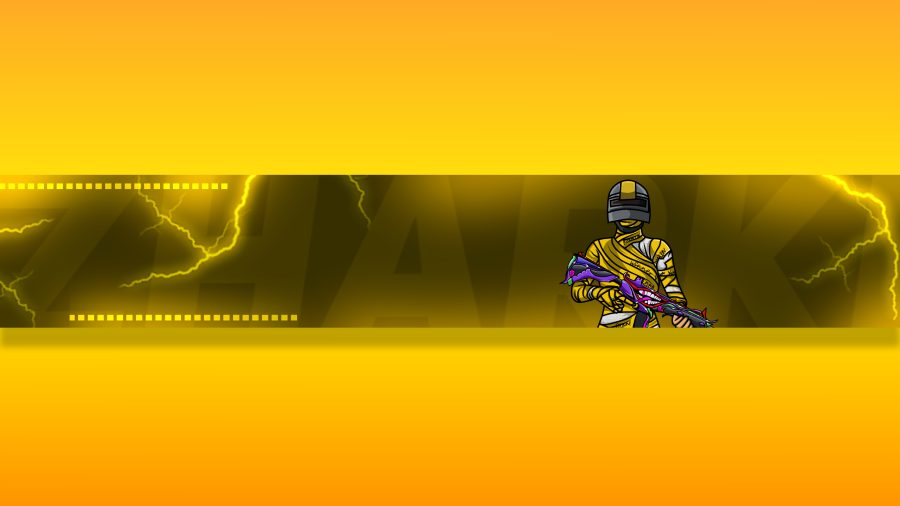 I will design professional youtube gaming banner