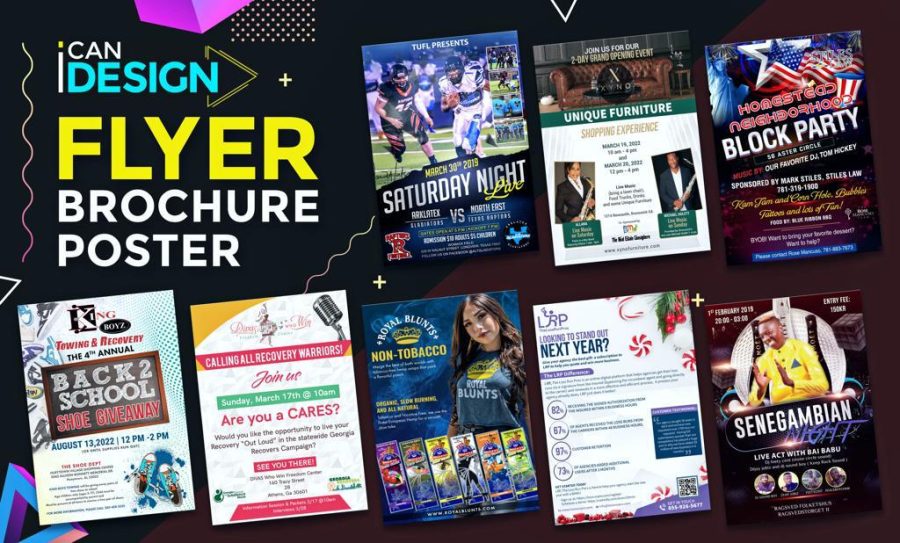 I will design awesome and perfect flyer poster and brochure 
