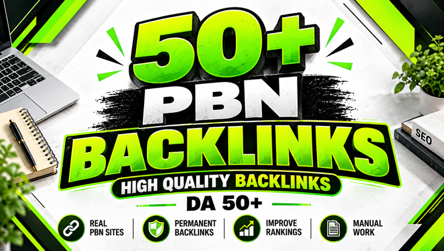 50 Permanent PBN Backlinks DA 70 to 50 Plus Dofollow and Index Domains