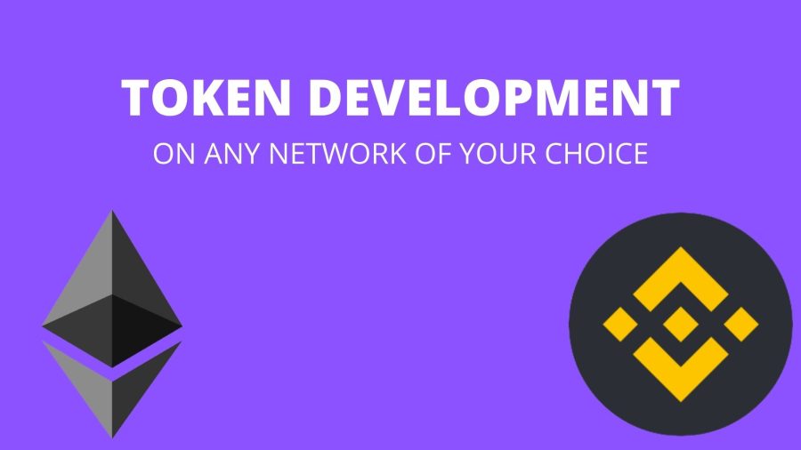 I will create erc20 token, bep20 token creation smart contract