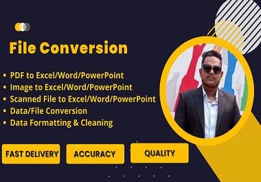 I will be your virtual file converter
