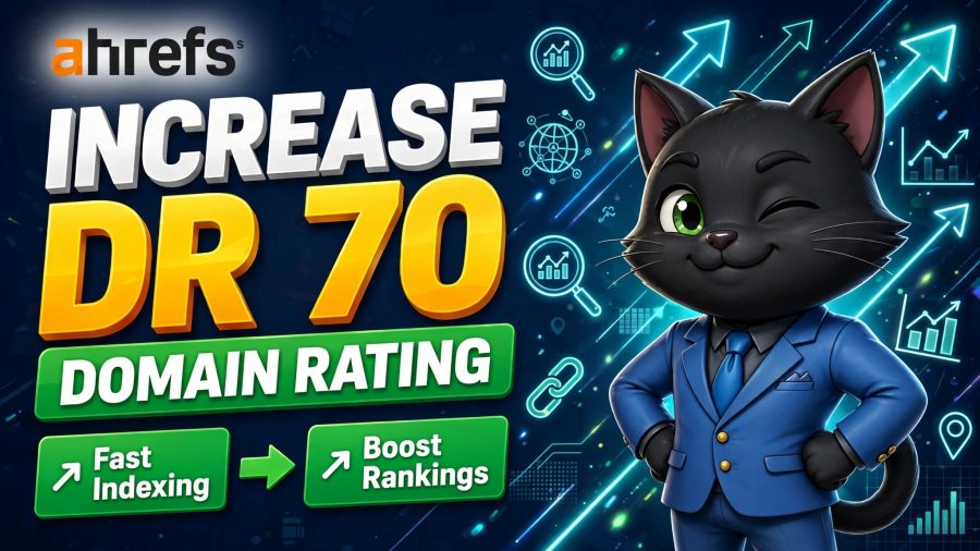 Increase Ahrefs DR 40+ with Quality Backlinks Safe Manual Link Building