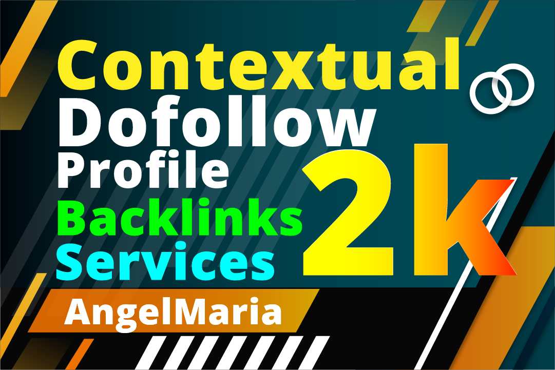 Manual Build High Quality DA Contextual SEO Dofollow Profile Backlinks service