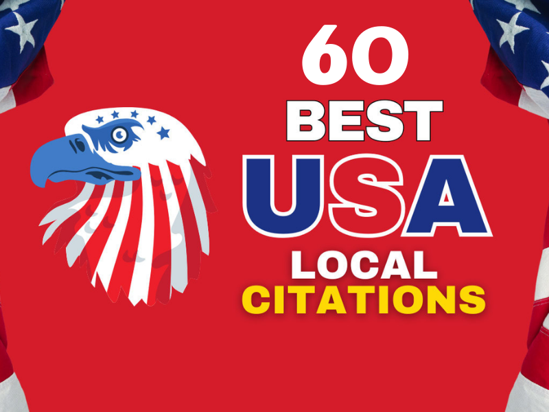 I will do 60 USA local citations, local business listing for directory submission