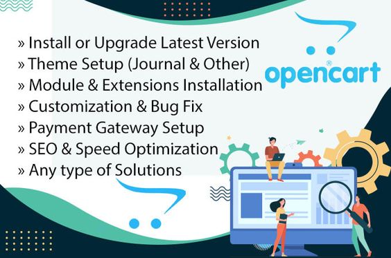 I will fix, create, upgrade, and customize opencart store