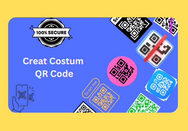 I will do premium , qr codes generator and qr code design with your logo
