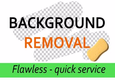 Removing 100 photo background from professionally in 24 h 