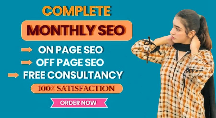 I will rank your website first page of google, monthly seo service