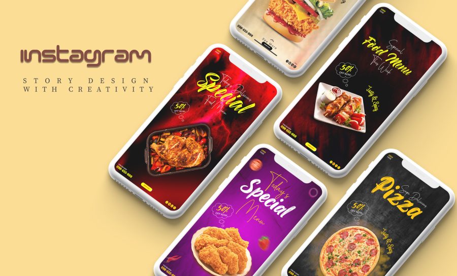 I will create attractive instagram stories template