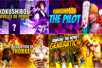I will design a video thumbnail