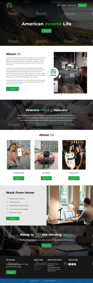 I will build a professional and responsive squarespace website