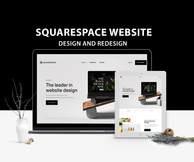 I will build a professional and responsive squarespace website