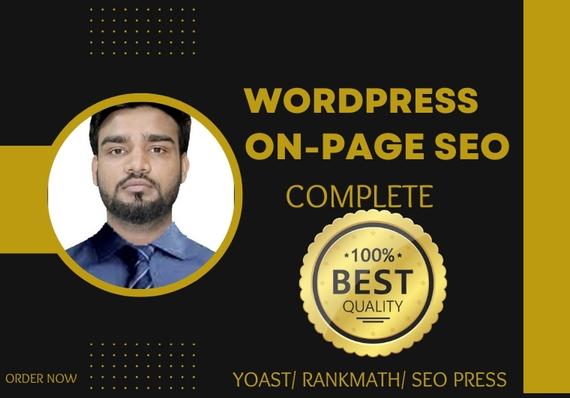 I will do best quality on page SEO optimizations for your website.