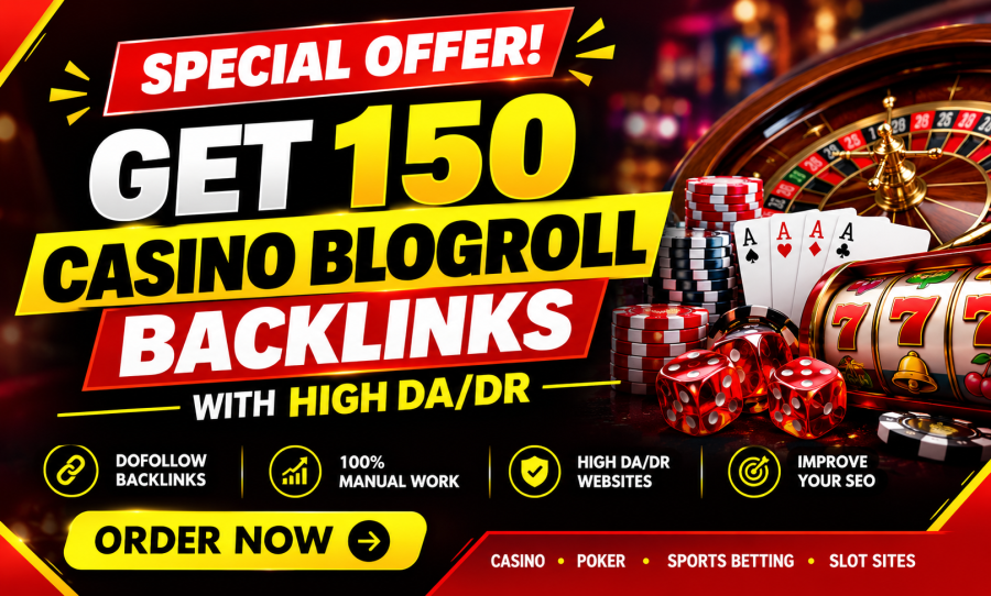 Special Offer! Get 150 High DA/DR Blogroll Backlink