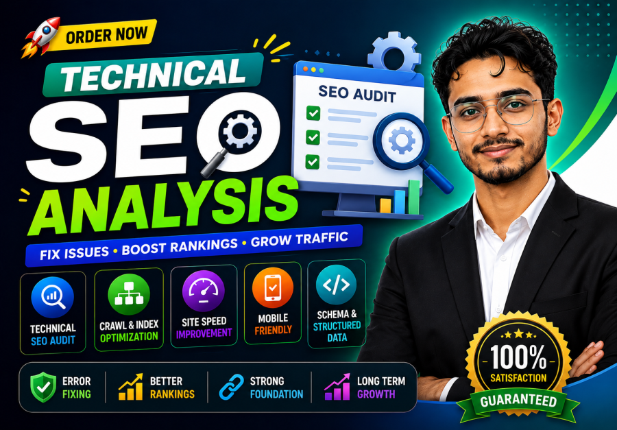 Technical SEO analysis and fix website SEO issues