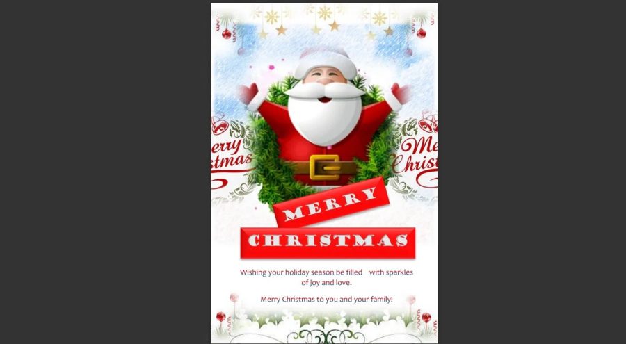 I will design beautifully customized Christmas cards 