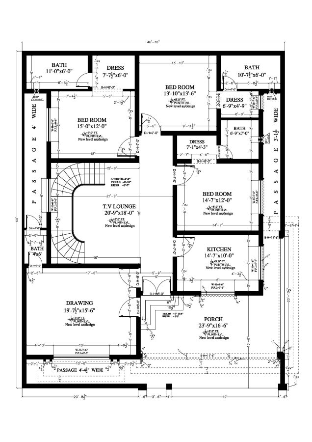 I will design 2D, 3D floor plans