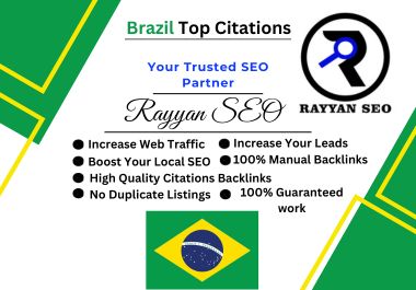 35 Brazil Top Citations Backlinks For Local SEO