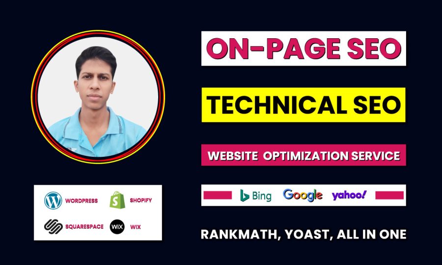 I will do on page search engine optimization and fix technical errors with my SEO service