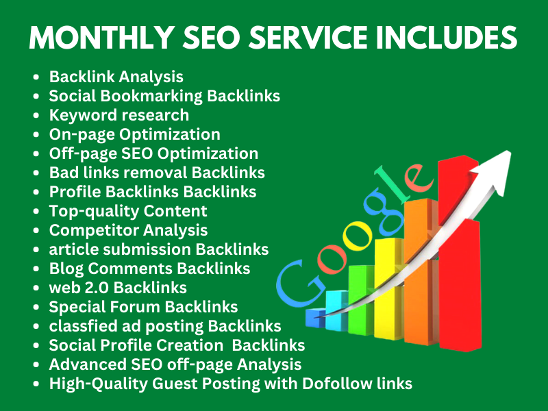 I will do 200 white hat SEO backlinks link building service package for top google ranking