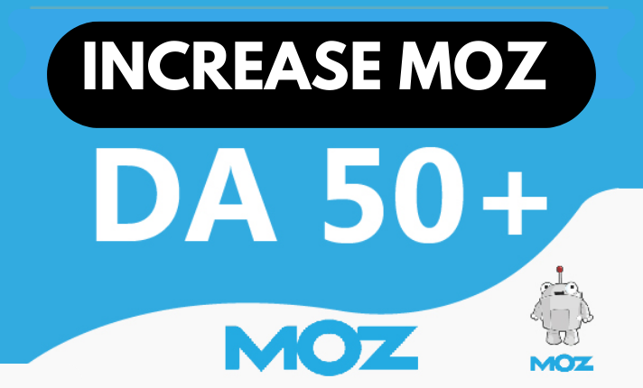  I will increase domain authority 50 moz da 50