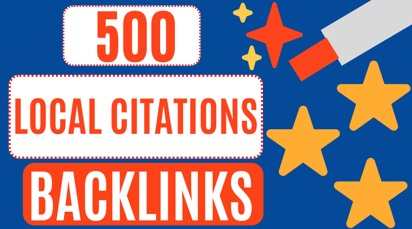 500 Local Citations, Local SEO Citations for Google My Business Marketing