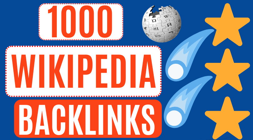 1000 Wikipedia Backlinks, High DA Wiki Backlinks, Contextual Backlinks