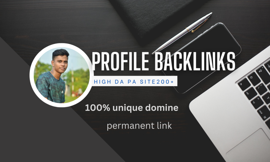 I will make significant position web based profile backlinks