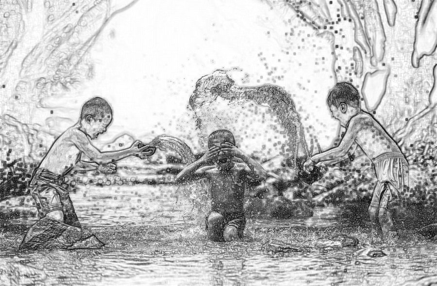 Create colored or non colored pencil art in photoshop