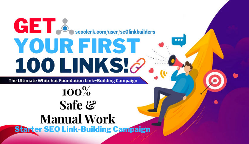 I'll Build 100 Branded Foundation Links with GEO, AEO, SEO friendly Content for Any Website Ranking