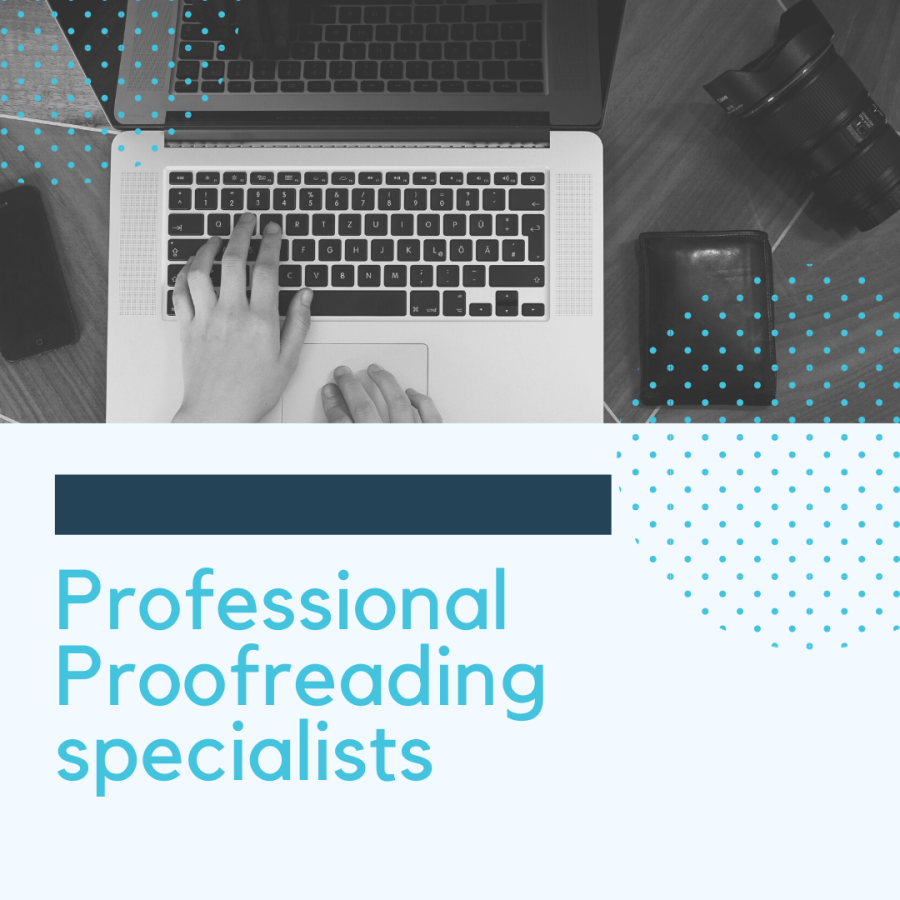 Proofreading with accuracy, number one place to proofread your documents.