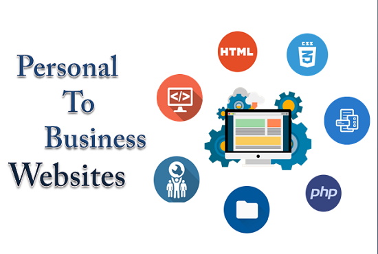 I will create your custom business website 