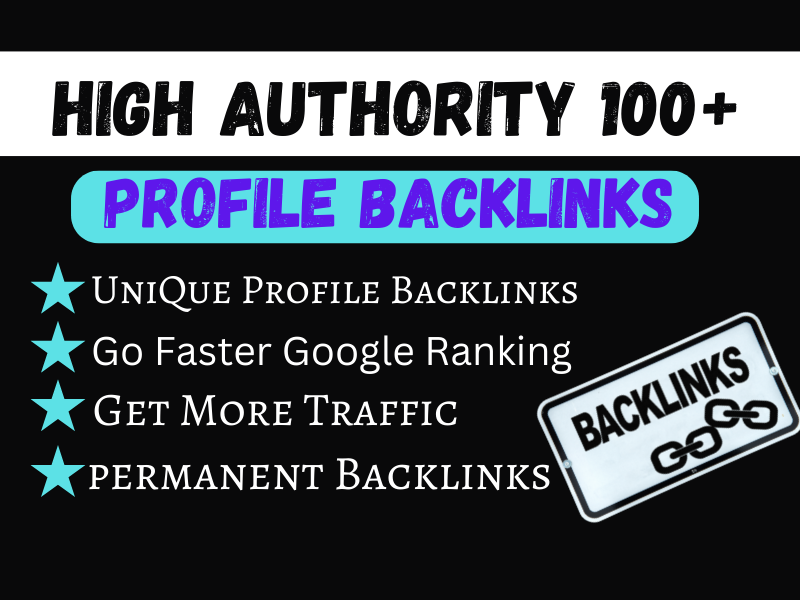 I'll manually generate 50 high-quality, white-hat SEO profile backlinks.