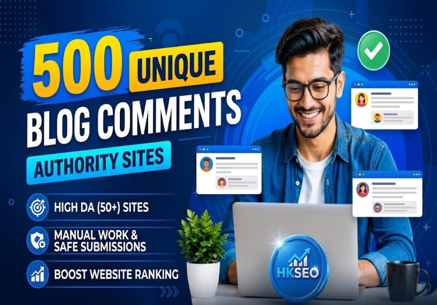 Increase Website Ranking 500 Blog Comment Authority Sites Manual Work 