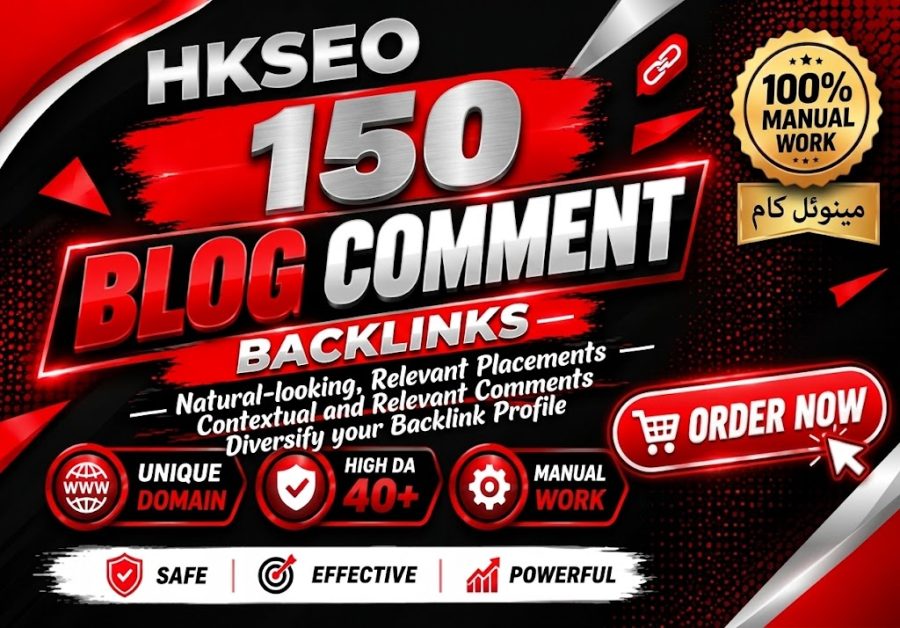 I Will Build 150 Manual Blog Comment Backlinks on Relevant Websites