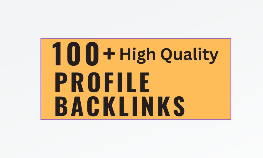 I will create manually High DA 70 to 95+ 100 Profile backlinks for google top ranking 