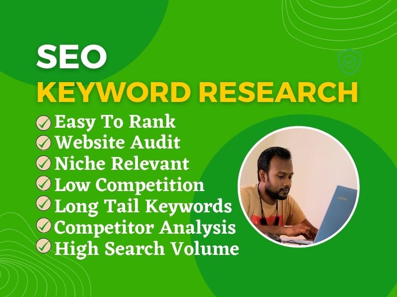 SEO Keyword Research, Competitor Analysis, and Website Audit. Profitable and Niche Relevant Keywords