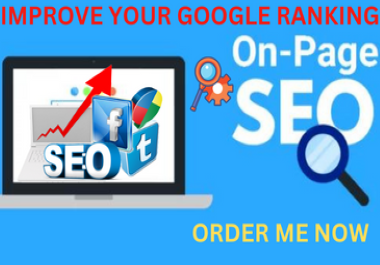 I will do best on page SEO optimization meta title, tag, description for your website