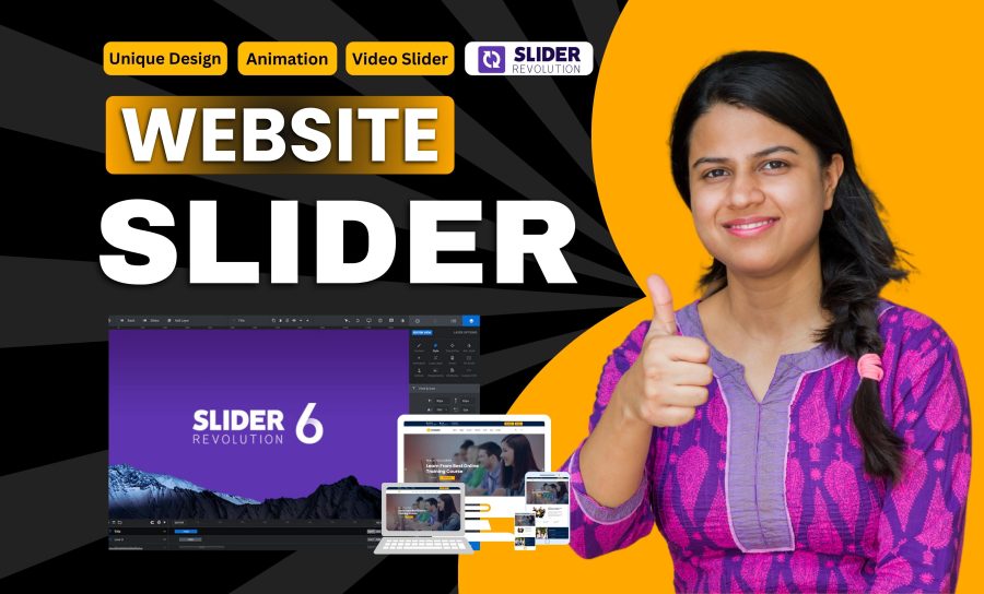 I will design a stunning website slider, header, banner, or hero banner for your website