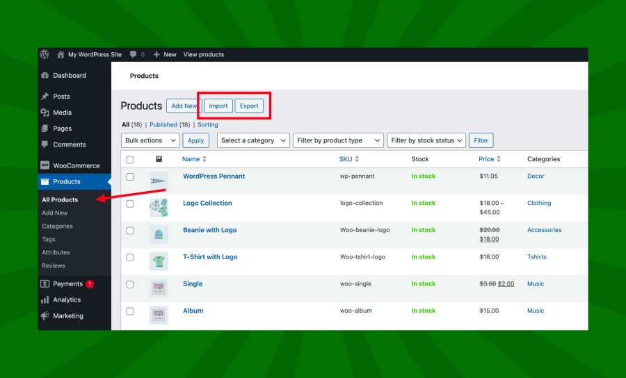 I will upload products or add products to woocommerce or any ecommerce website