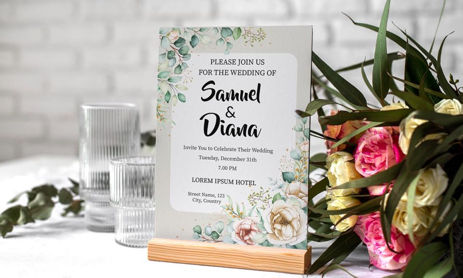 I will do birthday, wedding, event, party, invitation card design with flyer, poster