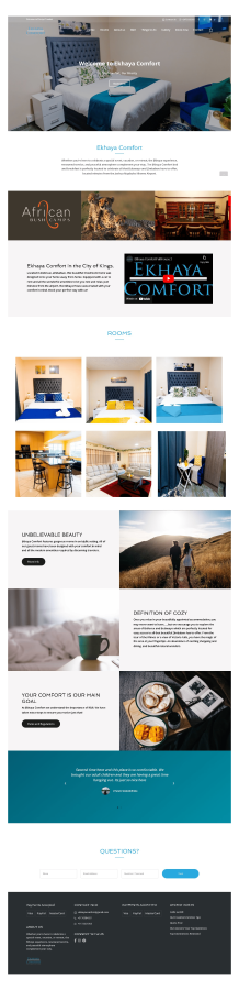 I'll create a fully functional WordPress website, complete with setup