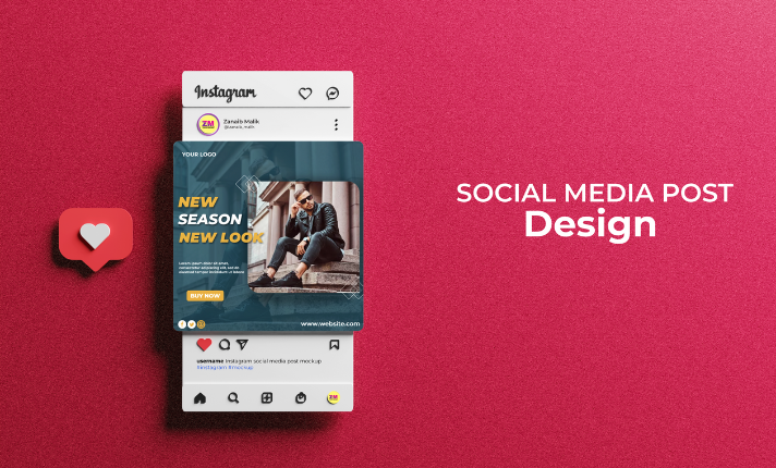 I will create professional social media design in canva