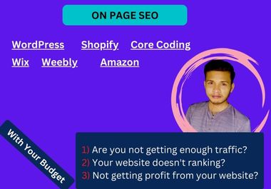 Solve your On Page Seo error on your Website