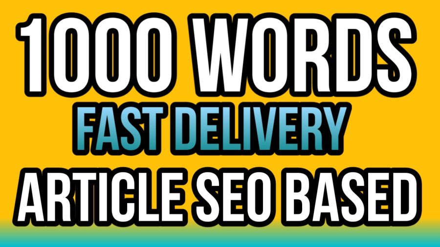 1000 Words seo base article/blog high rank keywords in any topic