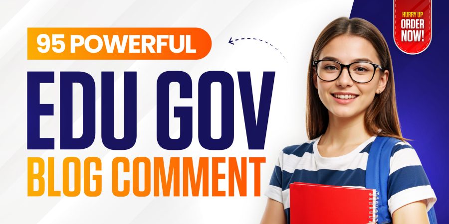 95 Powerful EDU/GOV Blog Comment Links for with 300 Web 2.0 High-Quality Backlinks