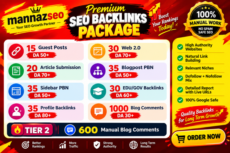 1800 Powerful Authority Backlinks for Google Rankings | EDU/GOV, PBN & Guest Posts
