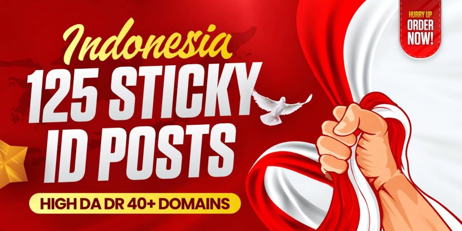 125 ID Sticky Homepage PBN Posts on High-Quality DA 40+ and DR 40+ Sites