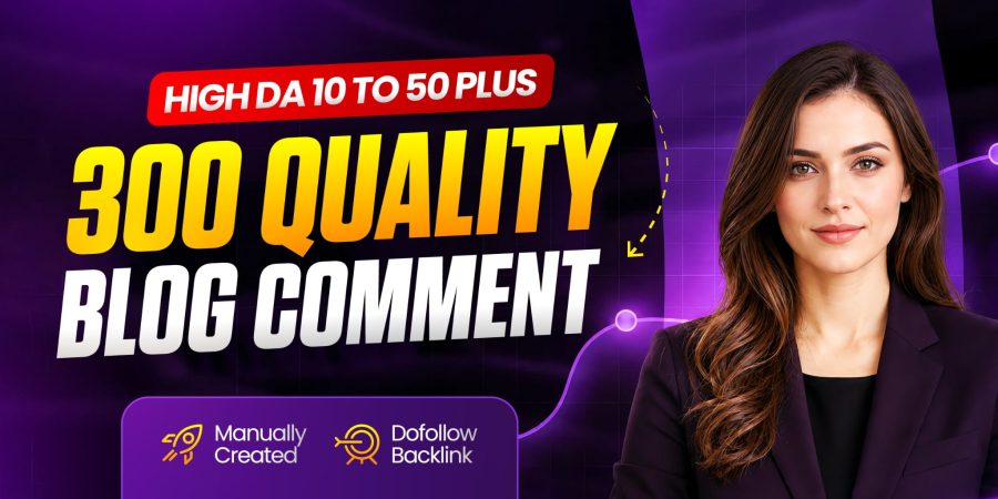 I Will Build 300 High-Quality White Hat Bl0g Comment Backlinks for SEO